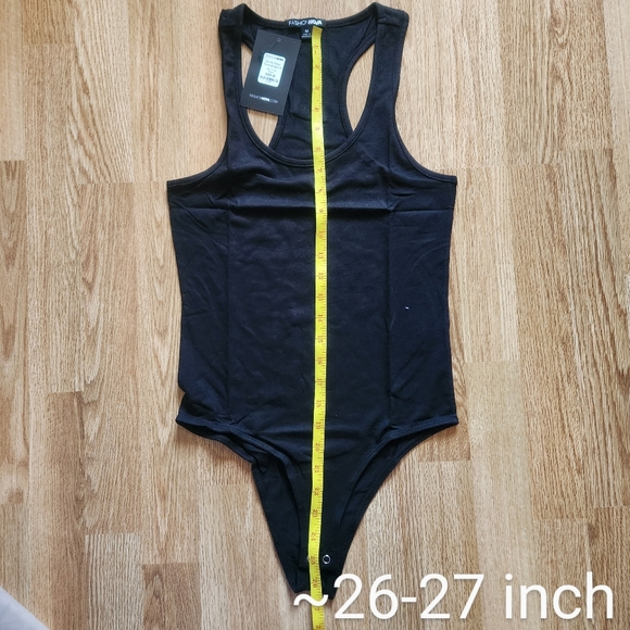 NWT Fashion Nova Divine Basic Tank Bodysuit - Picture 6 of 8